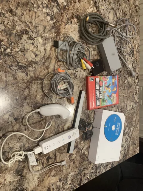 Nintendo Wii White Console X2 Controllers - 15 FREE GAMES * SAME DAY  DISPATCH * 45496342067