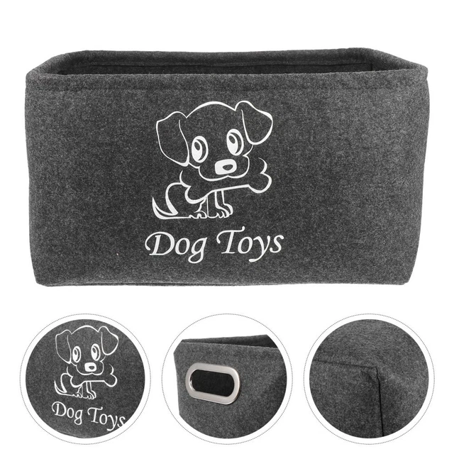 Caja de almacenamiento de juguetes ropa plegable cesta de juguete canasta gris niño