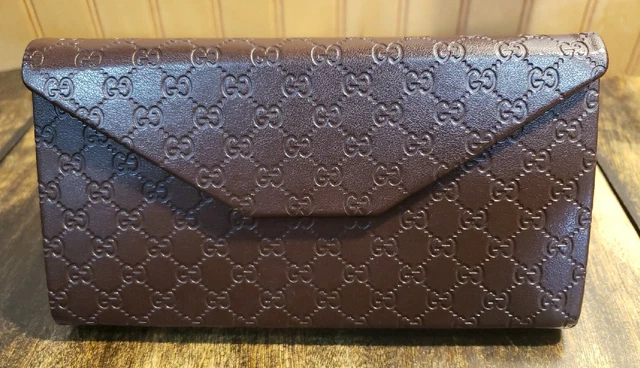GUCCI Foldable Sunglasses Case Clutch