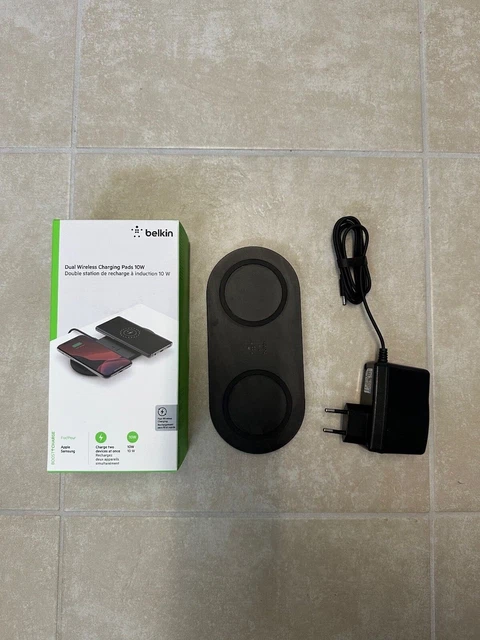 Belkin Double station de recharge à induction (chargeur sans fil 10 W)