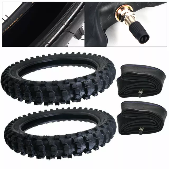 70/100-19 & 90/100-16 Front Rear Tire+Tube Set For Honda Dirt Bike KX100 CRF150