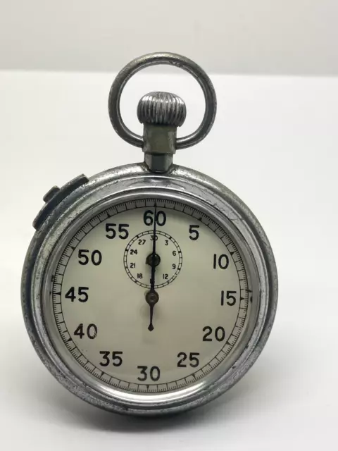 SMITHS STOPWATCH SW43 1940s 1945-1949 1/5 - 60 Sec 30 Min CAL 060 SPARES REPAIRS