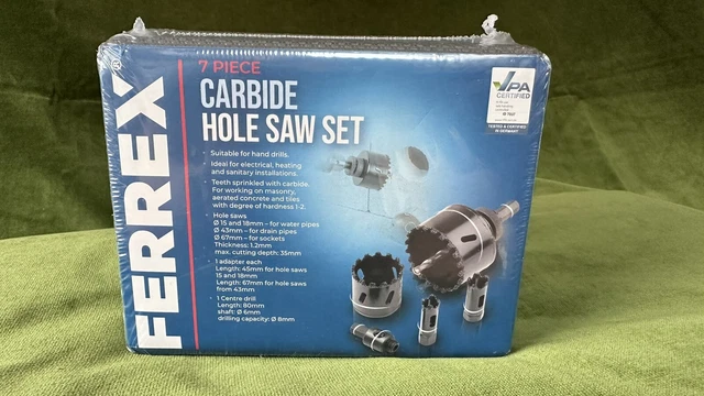 FERREX 204 PIECE Drill Bit Set BRAND NEW IN BOX 24.99 PicClick UK