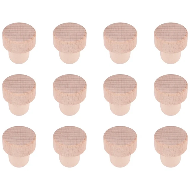 INCREWAY Lot De 12 Bouchons De Bouteille De Vin Transparents Avec Joint Silicone Hermétique
