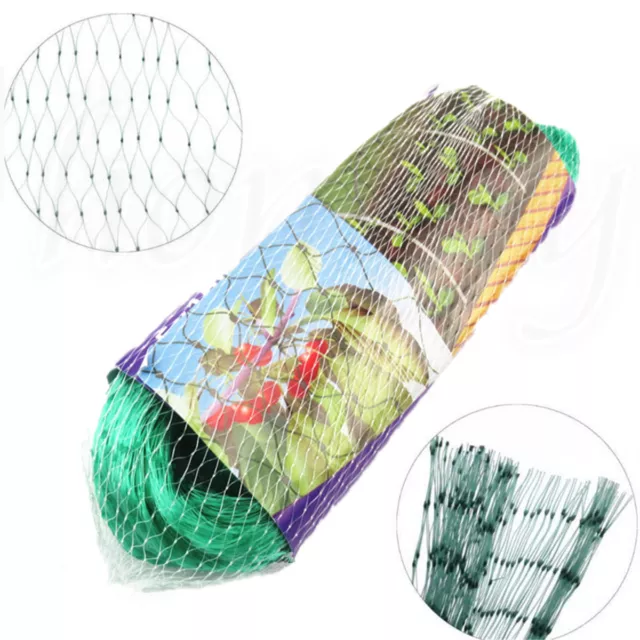 Anti Bird Netting Pond Green Net Protect Tree Crops Plant Fruit Garden Mesh