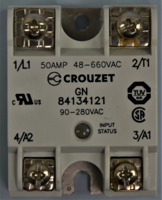 CROUZET GN 84134121 50A/660 VAC Solid State Relay