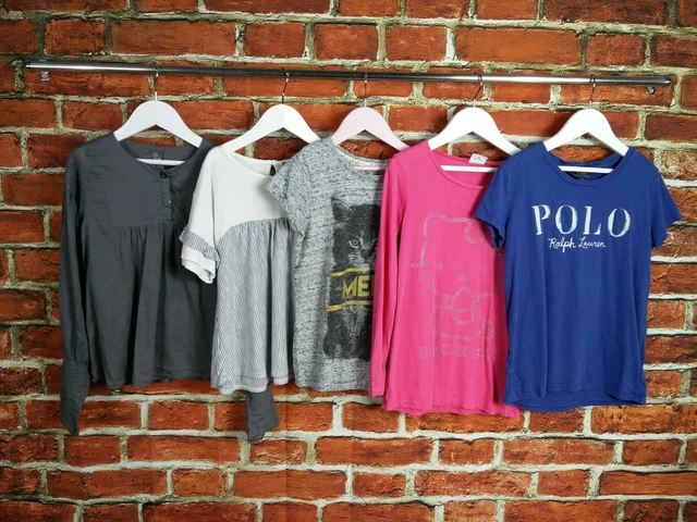 Girls Bundle Age 8-10 Years Polo Zara Next T-Shirt Top Stripes Hello Kitty 140Cm