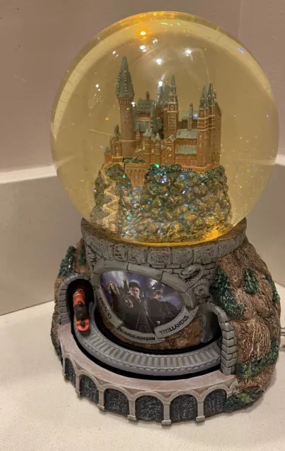 HARRY POTTER JOURNEY To HOGWARTS Illuminated Musical Globe With Moving Train NEW 149.99 PicClick