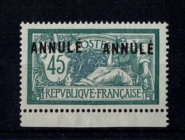 FRANCE TIMBRE COURS INSTRUCTION YVERT 143-CI 2 " MERSON 45c " NEUF xx LUXE X707