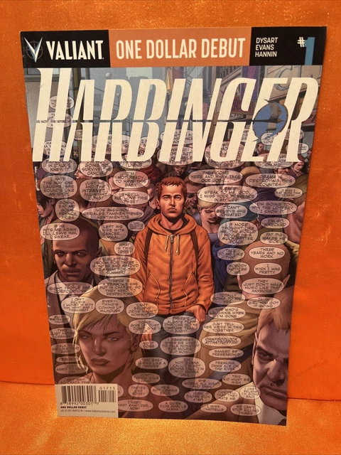 HARBINGER #1 One Dollar Debut Edition VALIANT COMICS 2015