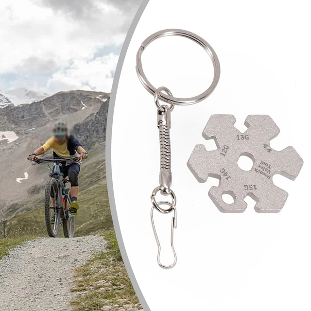 Lot De 5 Clés à Rayons MEMOFYND – Outil 8 Trous + Démonte-pneus, Pour Roues De Vélo