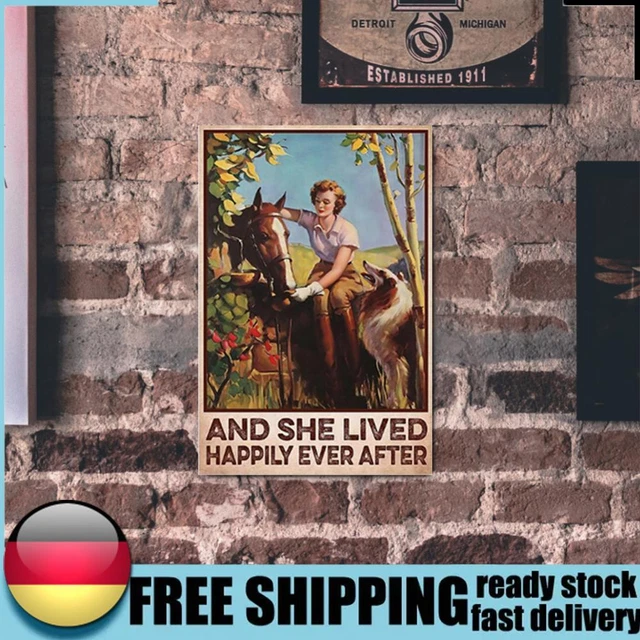 Targa In Metallo Inga Billiard Girl Be Strong - Poster Decorativo 20,3 X 30,5 Cm Per Pub, Garage O Cameretta