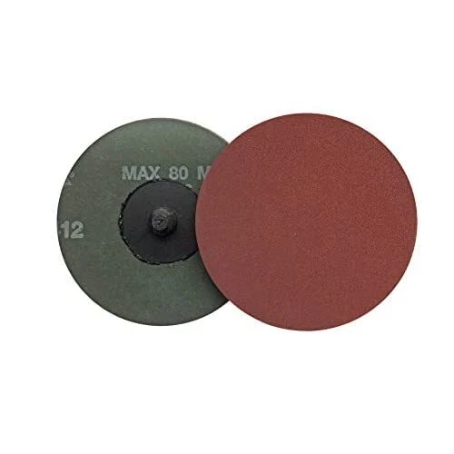 Aluminum Oxide Quick-Change Disc 3" 120 Grit Type R Polyester Backing Fine Gr...