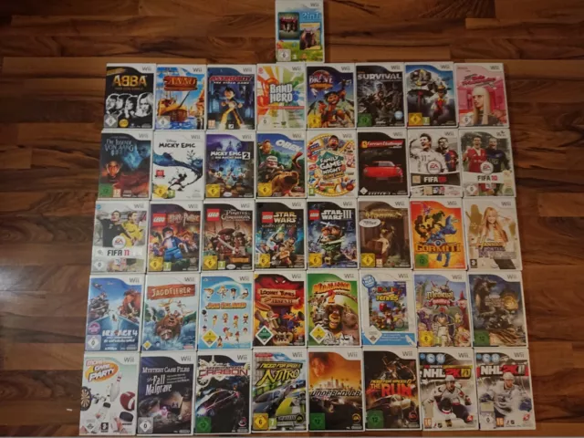 Nintendo Wii Spiele z.B. (Mario Kart, Bros., Micky, Wii Fit, Kirby, Zelda,...)