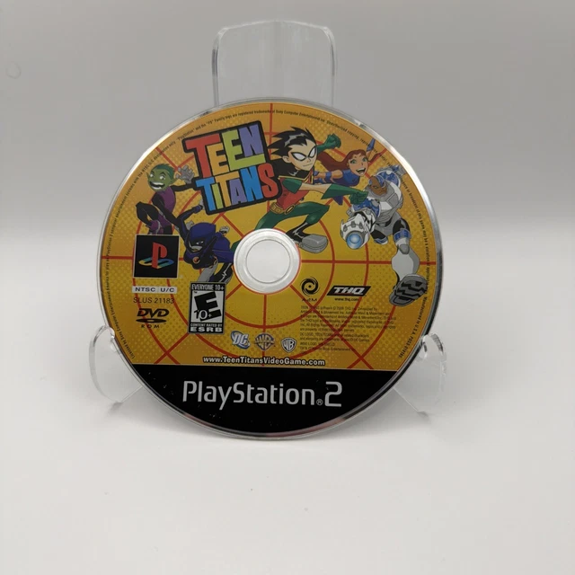Jeu Teen Titans Sur PS2 (2006) - Boîtier Et Disque - Testé Fonctionne - US NTSC