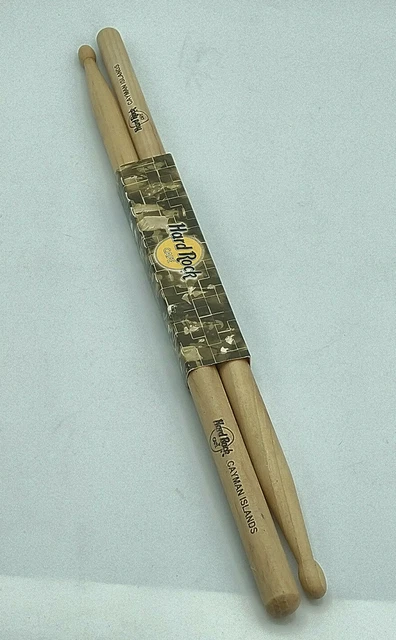 Hard Rock Cafe HRC Drumsticks Cayman Islands 16"