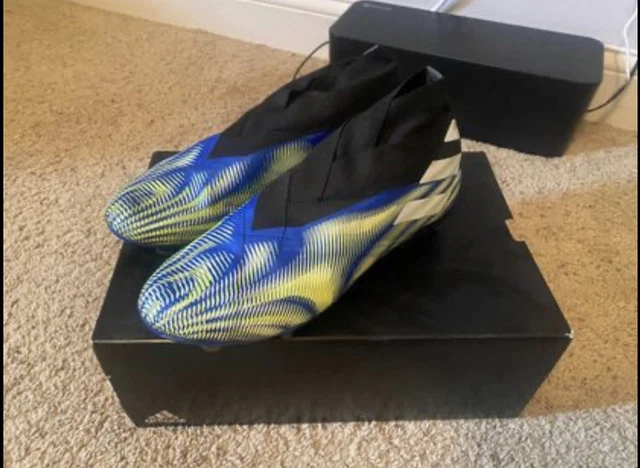 Adidas Nemeziz + FG / No Lace Cleats + Box And Shoe Bag. Worn 3 Times