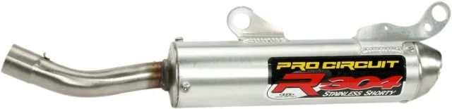 R-304 Shorty Aluminum Slip On Exhaust Silencer Pro Circuit SH02250-RE