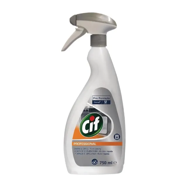Pro Formula Cif Grill and Oven Cleaner with Trigger Spray - Ready To Use - 750ml