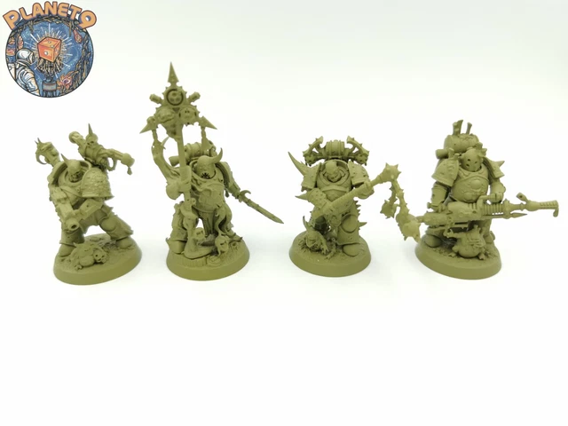 Warhammer 40k Death Guard Plague Marines Space Marine Heroes Series 3 Oop Eur 69 95 Picclick De