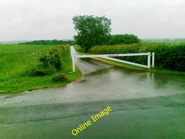 Photo 6x4 Gate to Private Road Little Smeaton/SE5216  c2012