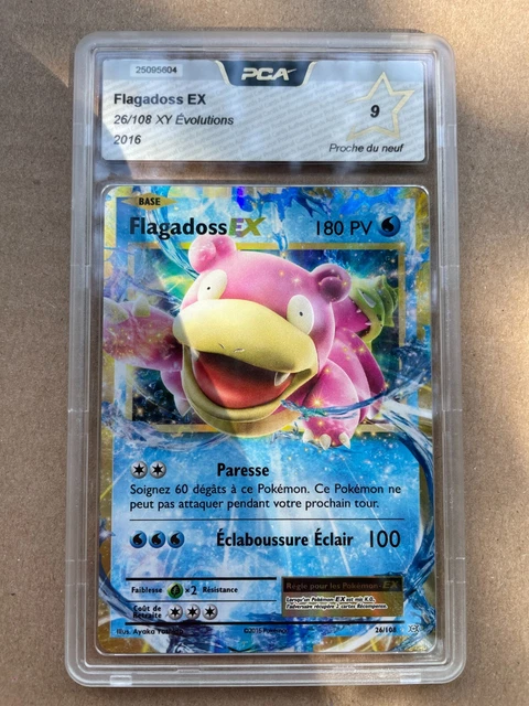 26/108 flagadoss ex Évolution Xy Pca Psa Display Etb Pokémon 🔥🔥🔥 carte 