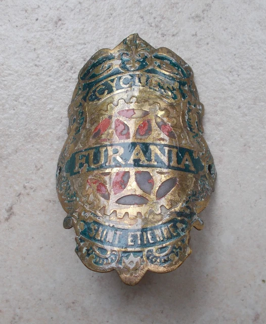 Plaque De Cadre (Head Badge) Parker - Vélo Vintage - Fabriquée En France