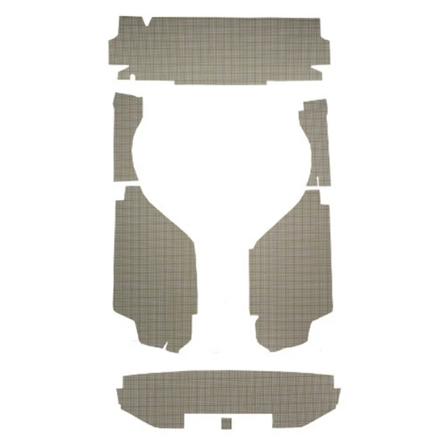 Trunk Mat for 1957 Ford Skyliner Retractable Hardtop Die Cut Board 8Pc