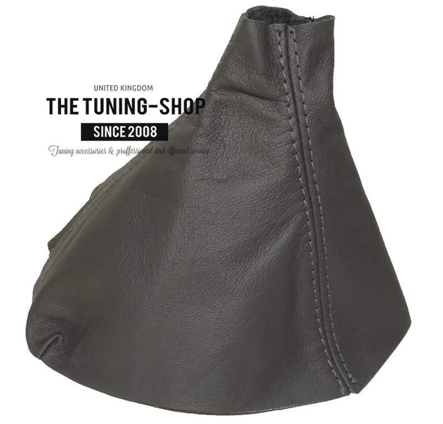 Faux Leather Blue Custom Made Unisex Costumes FOR VAUXHALL OPEL CORSA C 00-06 GEAR HANDBRAKE GAITER ANTHRACITE ALCANTARA SUEDE NEW - The Tuning Shop Ltd Handbrake Controllers