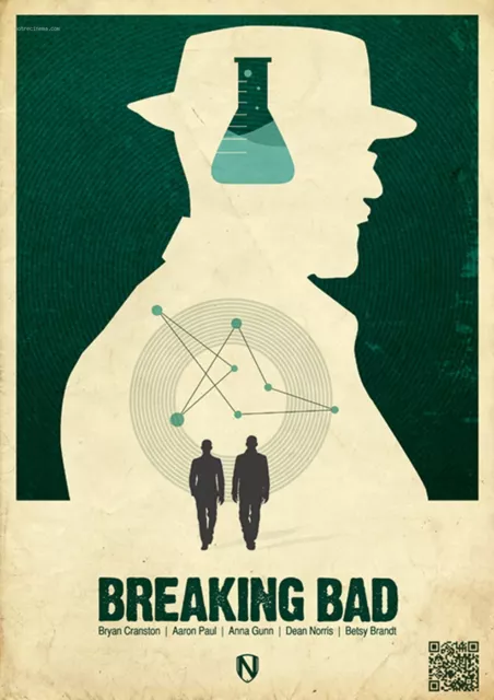 Breaking Bad A4 Poster Print Art- Bb01