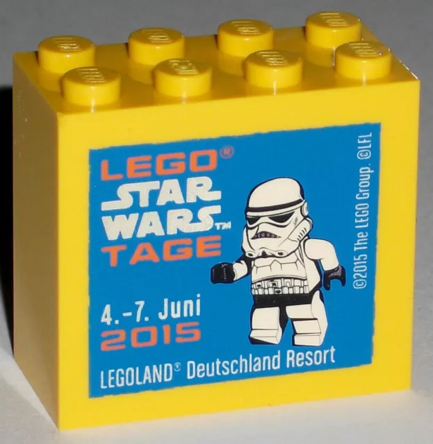 LEGO LEGOLAND pietra da collezione blocco mattoni da collezione STAR WARS 2015 STORMTROOPER