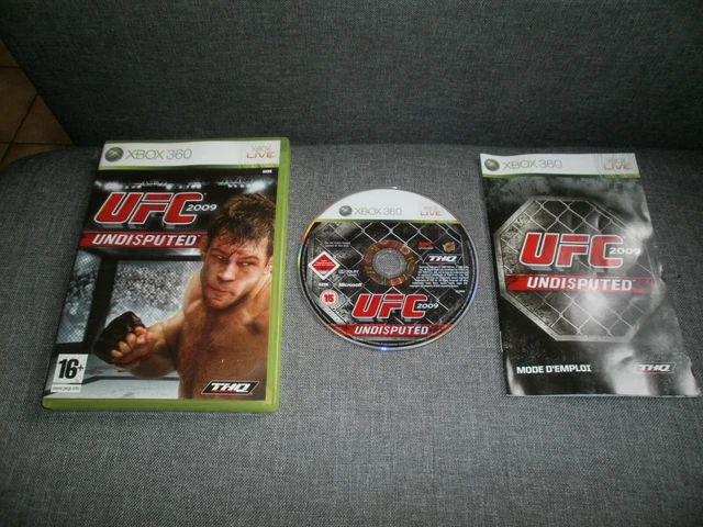Jeu XBOX360 PAL Version Française - UFC 2009 UNDISPUTED - complet