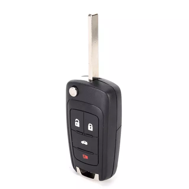 Auto 4 Button Flip Remote Key Fob Case Shell Cover Ersatz