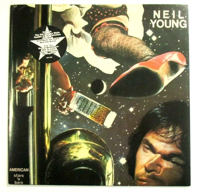 NEIL YOUNG - American Stars 'N Bars - 1977 Australian LP - All Near ...