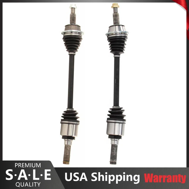 Rear LH RH Pair CV Axle Shaft For 2002-2005 Ford Explorer XLS XLT Eddie Bauer