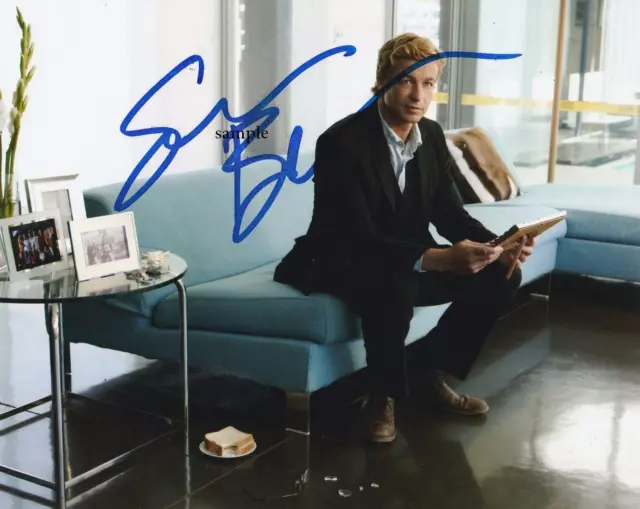 Simon Baker Reprint Photo 8X10 Signed Autographed Picture Man Cave Gift