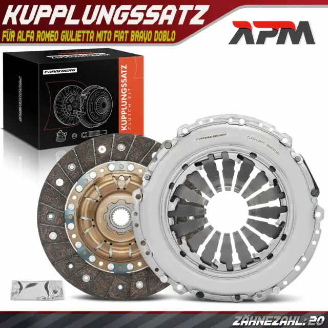 Kit Embrague para Alfa Romeo Giulietta Mito Fiat Bravo Doblo Lancia Opel Combo