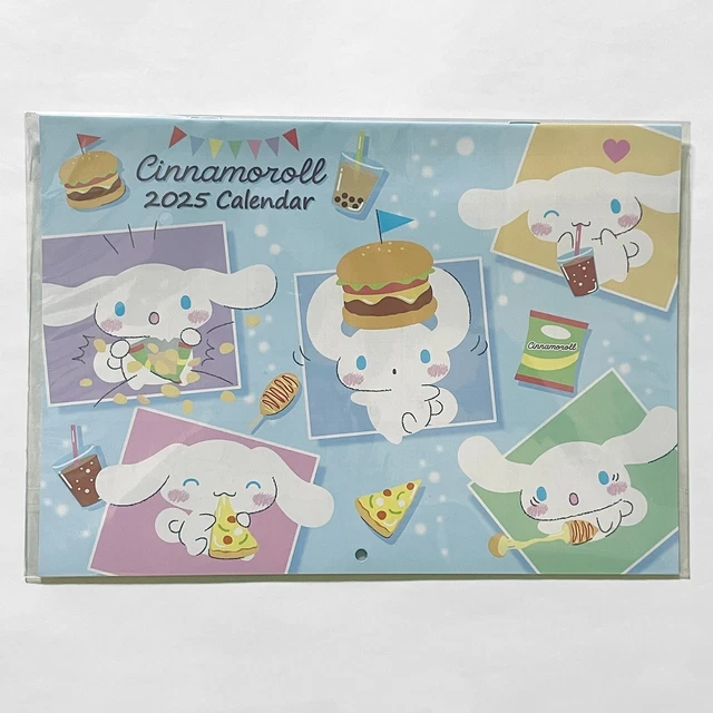 SANRIO CINNAMOROLL 2025 B5 Wall Calendar Kawaii Cute Japan Limited New Sanrio Cinnamoroll 2025 B5 Wall Calendar Kawaii Cute.webp