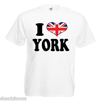 I Love Cuore York Children's Kids T Shirt