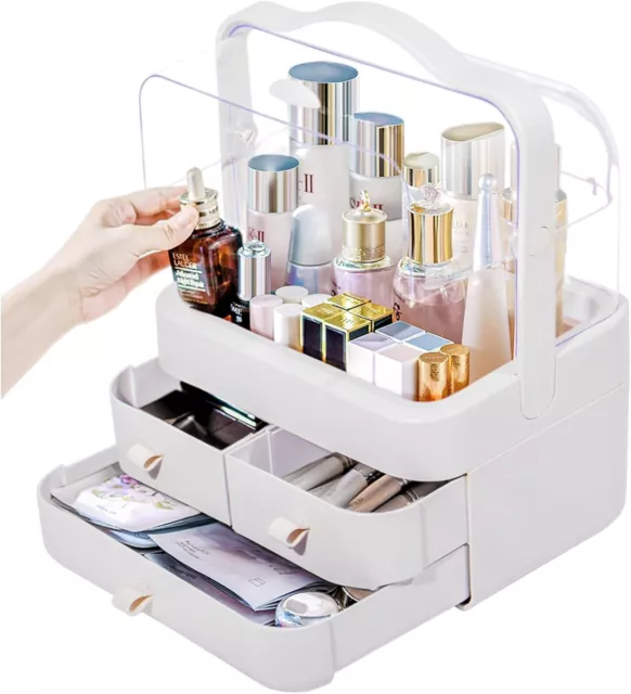 Kosmetik Organizer, Make Up Aufbewahrungsbox, Schminktisch Zubehör