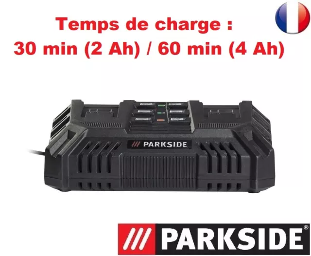 Pack batterie pap20b1 chargeur plg20c1 outillage 20v parkside