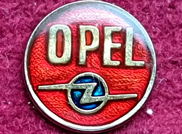 Enamel Stick Pin Vintage Badge / Opel Cars - Germany 60'S