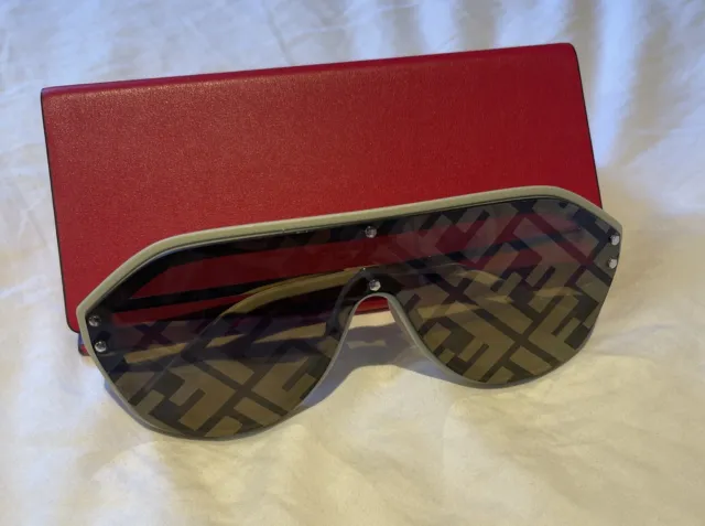 Fendi Black Gray Sunglasses for Women for sale | eBay