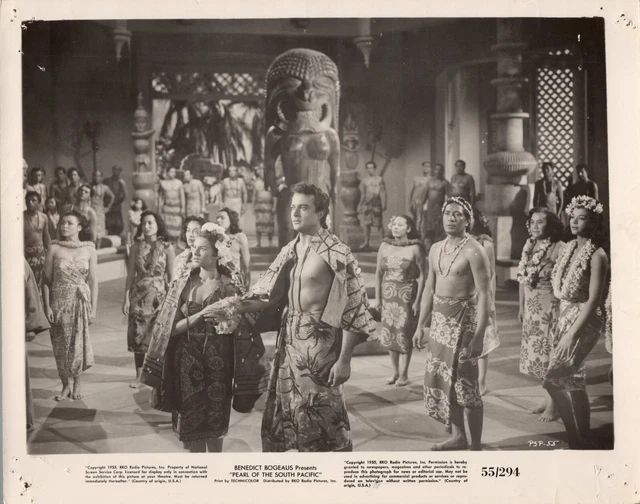 ORIGINAL VINTAGE CINEMA Still Photo Movie Pearl Of The South Pacific L ...
