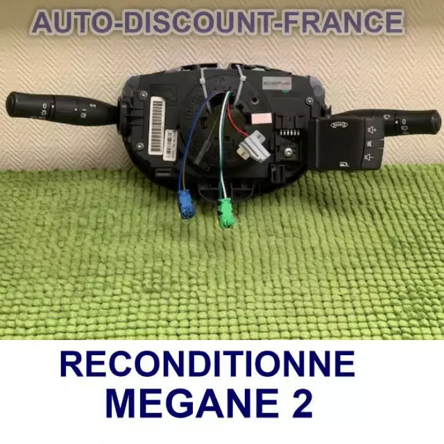 commodo contacteur tournant ressort airbag POUR RENAULT MEGANE 2 RECONDITIONNE @