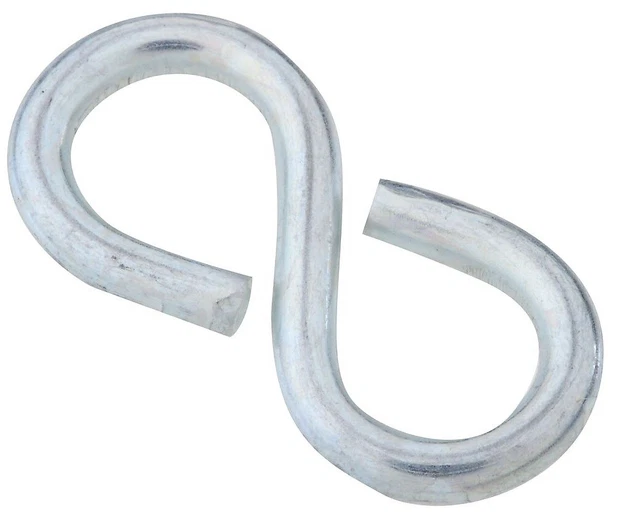 National Hardware N121-392 V2072 Closed S-Hook, #812, 1-1/8", Zinc plated