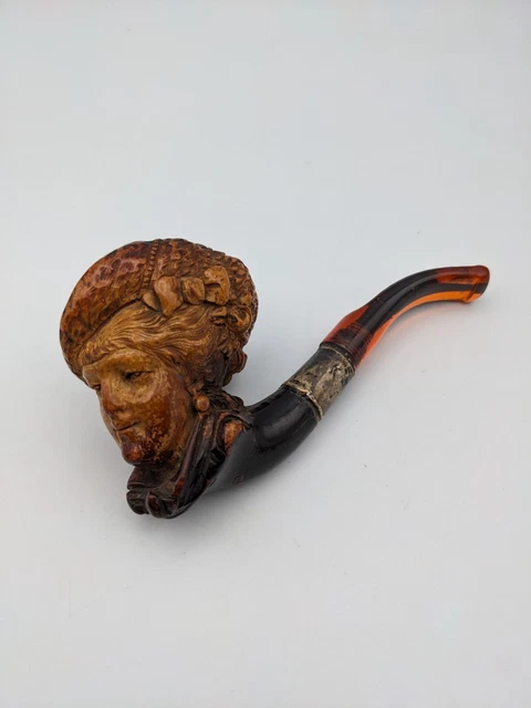 Vieux Chausse-pied En Corne De Bouc, Fabrication Italienne Authentique, Longueur 21 Cm - Patine Brune Unique