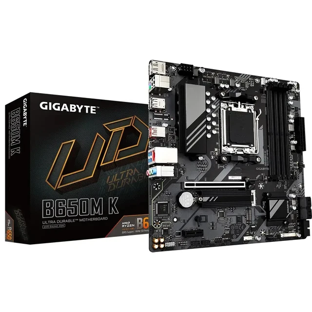 GIGABYTE B650K AMD Ryzen AM5 DDR5 MicroATX Motherboard £118.00