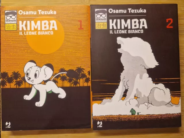 Manga Kimba Il Leone Bianco Vol 1-2 Completa Ita