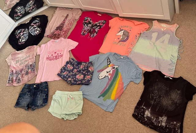 Big summer bundle girls clothes 8-10 (Next, H&M, F&F & Blue zoo) some new